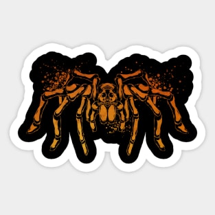 Spider lover - colorful spider Sticker